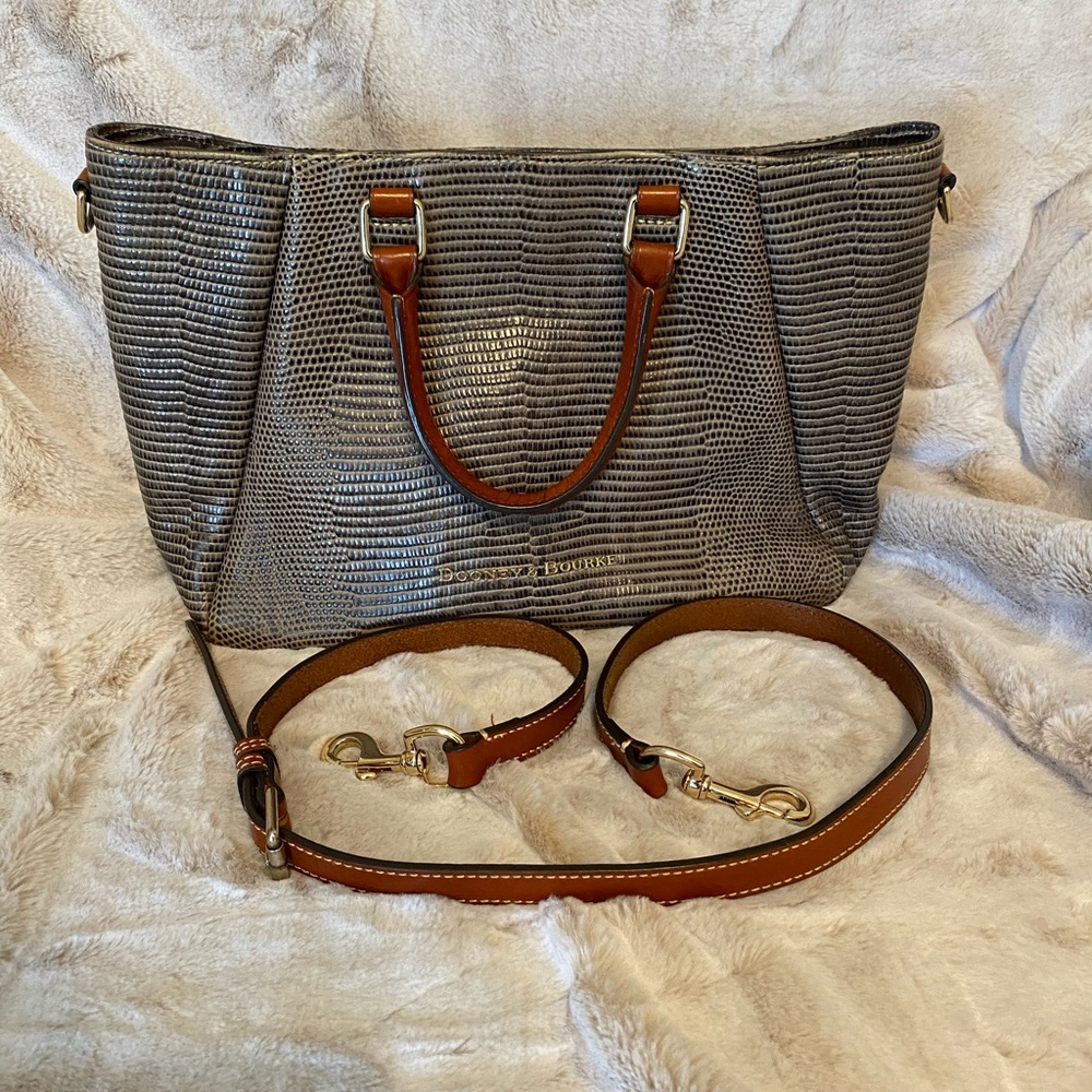 Dooney and Bourke gray handbag